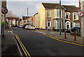 No Right Turn signs, Clive Street, Caerphilly