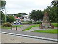 The Robert W Service monument, Kilwinning