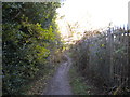 Footpath around Rigby Hall School playing fields, Aston Fields (3)