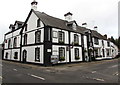 SO3700 : Grade II listed hotel on an Usk corner by Jaggery