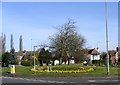 Colourful roundabout 