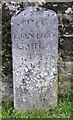 Old Milestone by the A286, Cook