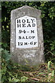 Old Milestone by the former A5, Holyhead Road, West Felton Parish