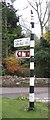 Old Direction Sign - Signpost, north of Greystoke village