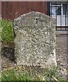 Old Milestone by the A336, Ringwood Road, Brokenford