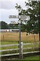 Old Direction Sign - Signpost by the B5062, Roden Lane