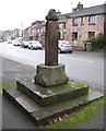 Old Central Cross by the B6276, High Street, Market Brough