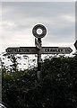 Old Direction Sign - Signpost north of Littleton, Winchester