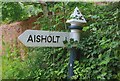 Old Direction Sign - Signpost, Lower Aisholt