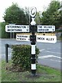 Old Direction Sign - Signpost by Common Hill, West Chiltington Common