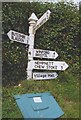 Old Direction Sign - Signpost, Chapel Hill, Nempnett Thrubwell