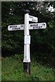 Old Direction Sign - Signpost in North Road, Warbleton Parish