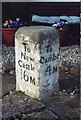 Old Milestone in Belsay Parish, Bolam West Houses