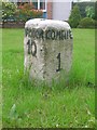 Old Milestone by the B827, Braco Road, Dalginross, Comrie