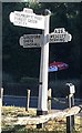 Old Direction Sign - Signpost by the A25, Guildford Road, Abinger Hammer