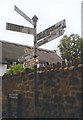 Old Direction Sign - Signpost at New Cross, West Lambrook