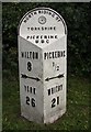 Old Milepost by the A169, Malton Road, Pickering