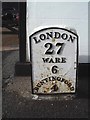 Old Milestone by High Street, Puckeridge