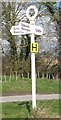 Old Direction Sign - Signpost in Baschurch Parish