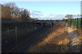 SD4854 : Looking northwards from Hampson Lane bridge by Robert Eva