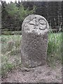 Old Milestone by the A944, east of Garchory