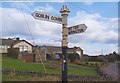 Old Direction Sign - Signpost by Church Road, Redhill, Wrington Parish