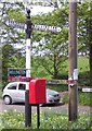 Old Direction Sign - Signpost by Millington Lane, Booth Bank