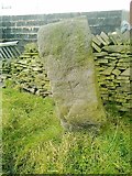 SE0515 : Old Boundary Marker by Carr House, Worts Hill by Milestone Society
