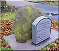 Old Boundary Marker by the former A429, Warwick Road, Kenilworth