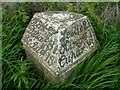 Old Milestone by Fife Airport, north west of the B921, Kinglassie Road