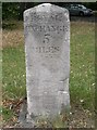 Old Milestone by the A24, Clapham Common South Side