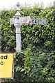 Old Direction Sign - Signpost by the B5395, Oldhall Street, Malpas