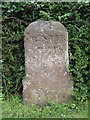 Old Milestone by The Parade, Neston School