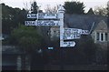 Old Direction Sign - Signpost by the A368, West Harptree