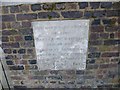 Old Boundary Marker by Salmon Lane, Poplar Parish E14