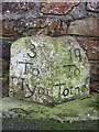 SX5253 : Old Milestone by the A379, Elburton Road, Plymouth Parish by T Jenkinson
