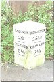 Old Milestone by the former A217 in Povey Cross