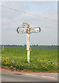 Old Direction Sign - Signpost by the B3137, Page