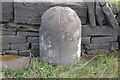 Old Boundary Marker by the A644, Brighouse Road, Hunger Hill