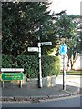 Old Direction Sign - Signpost by Poltair Road, St Austell