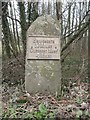 Old Milestone by the B4363, south west of Kinlet