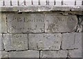 Old Milestone by the A53, Ash Almshouses, Broad Street, Leek