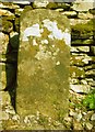 Old Milestone in Woodhall, Newbiggin Parish