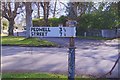 Old Direction Sign - Signpost by High Ham village green