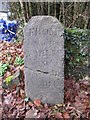 Old Milestone off the A484, Bwlchnewydd, Cynwyl Elfed Parish