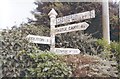 Old Direction Sign - Signpost, Wyke Champflower