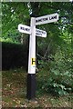 Old Direction Sign - Signpost by Broxmead Lane, Bolney Parish