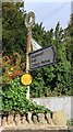 Old Direction Sign - Signpost by Station Road, Stottesdon Parish