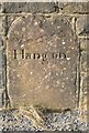 Old Boundary Marker by Sladen Bridge, Haworth, Cross Roads and Stanbury Parish