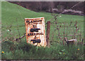 Old Milepost by the A81, Garrauld, Drymen Parish